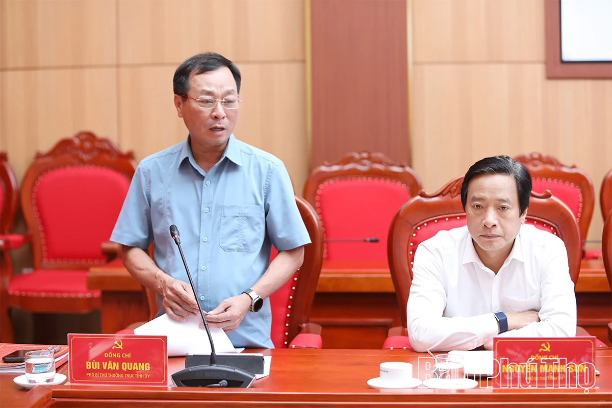 Nâng cao chất lượng tham mưu, thực hiện thắng lợi nhiệm vụ 6 tháng cuối năm