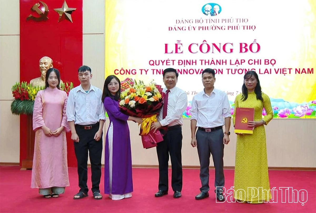 Thành lập Chi bộ công ty TNHH Innovation Tương lai Việt Nam