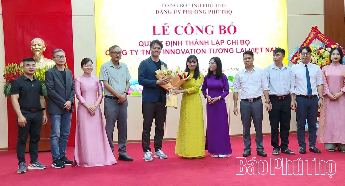 Thành lập Chi bộ công ty TNHH Innovation Tương lai Việt Nam