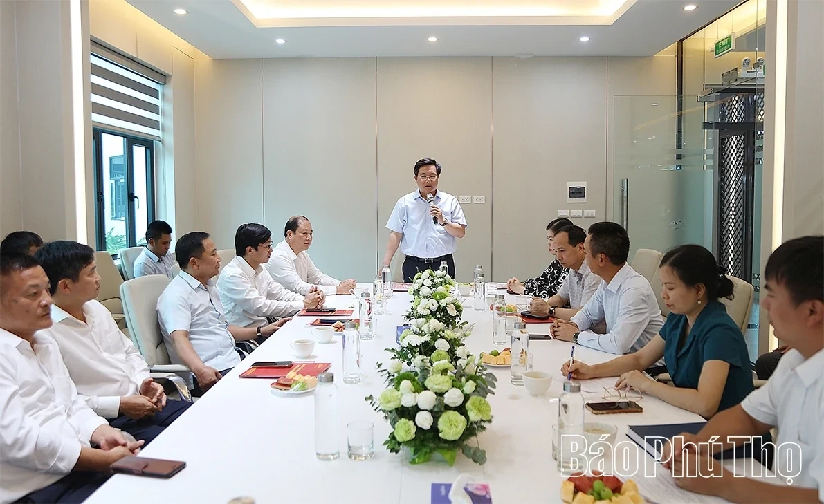 Phu Tho Steps Up Efforts to Remove Land Clearance Bottlenecks at Industrial Parks in the Former Vinh Phuc Area
