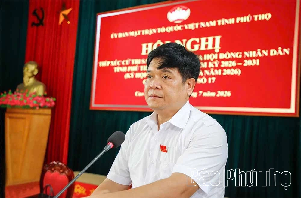 Tổ đại biểu số 17 HĐND tỉnh tiếp xúc cử tri sau Kỳ họp thứ Ba