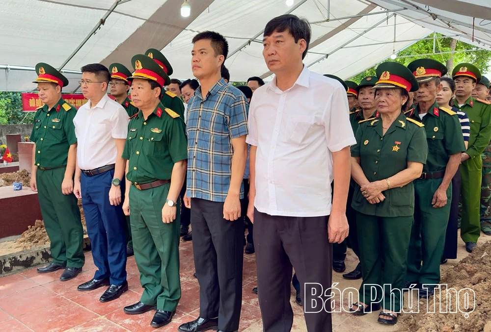 Hội Thịnh triển khai lấy mẫu ADN, số hóa dữ liệu hài cốt liệt sĩ