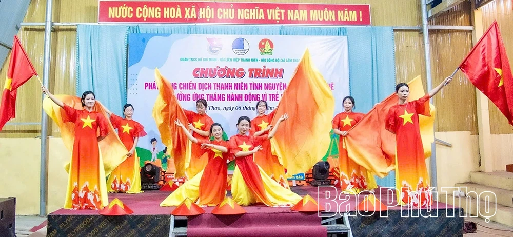 Đời sống văn hóa khởi sắc ở xã Lâm Thao