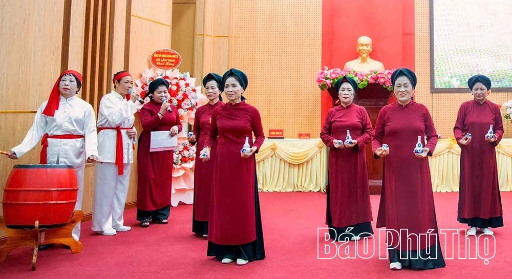 Đời sống văn hóa khởi sắc ở xã Lâm Thao