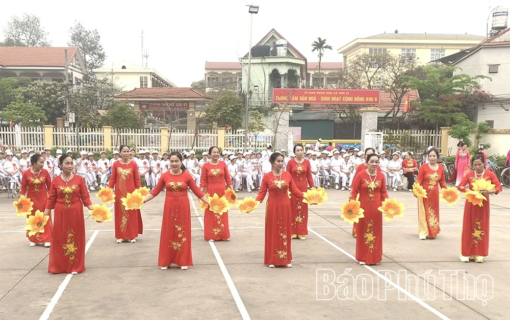 Người cao tuổi Phùng Nguyên sống vui, sống khỏe theo gương Bác Hồ