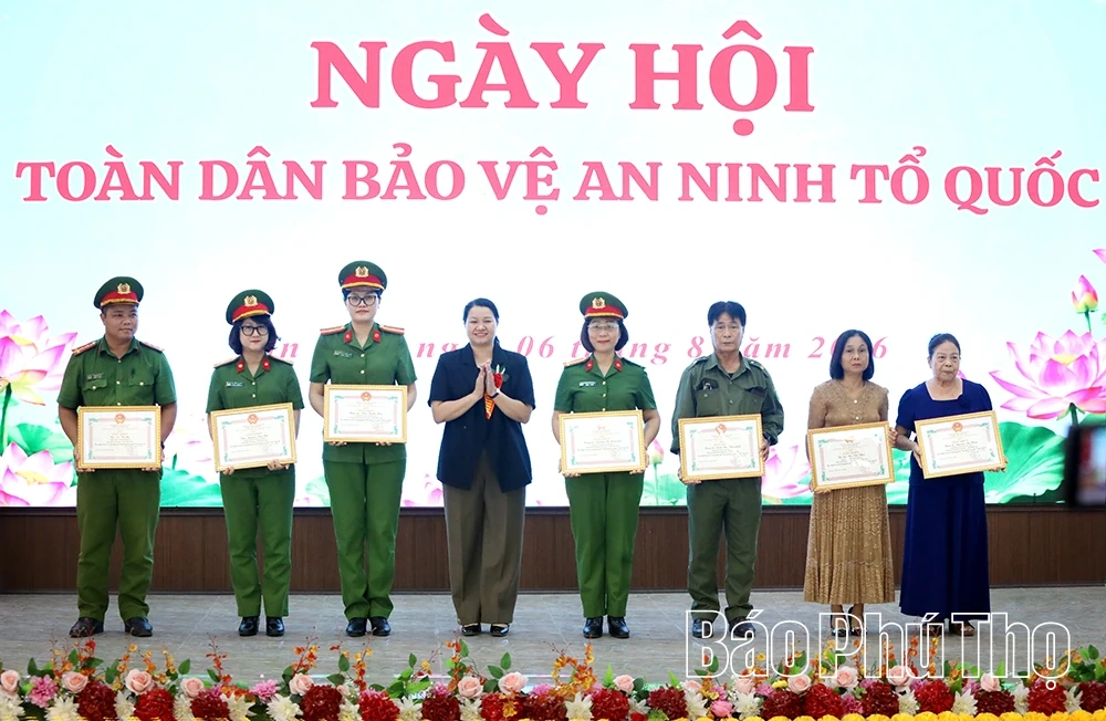 Phường Tân Hòa tổ chức Ngày hội Toàn dân bảo vệ an ninh Tổ quốc năm 2026