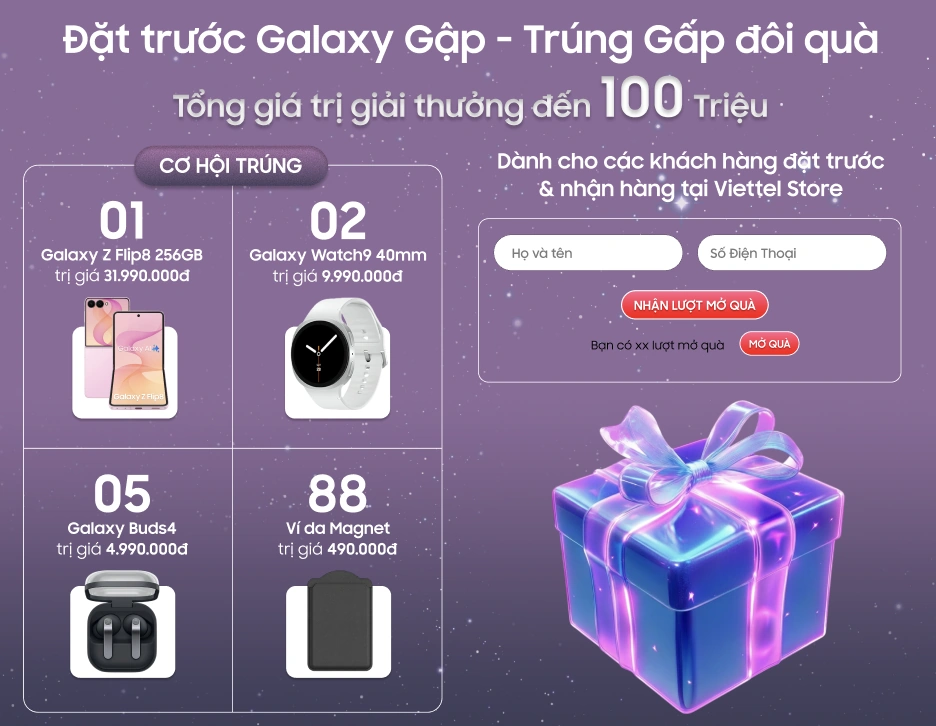 Thu cũ đổi mới: Máy nào được giá tốt nhất khi lên đời Galaxy gập mới 2026?