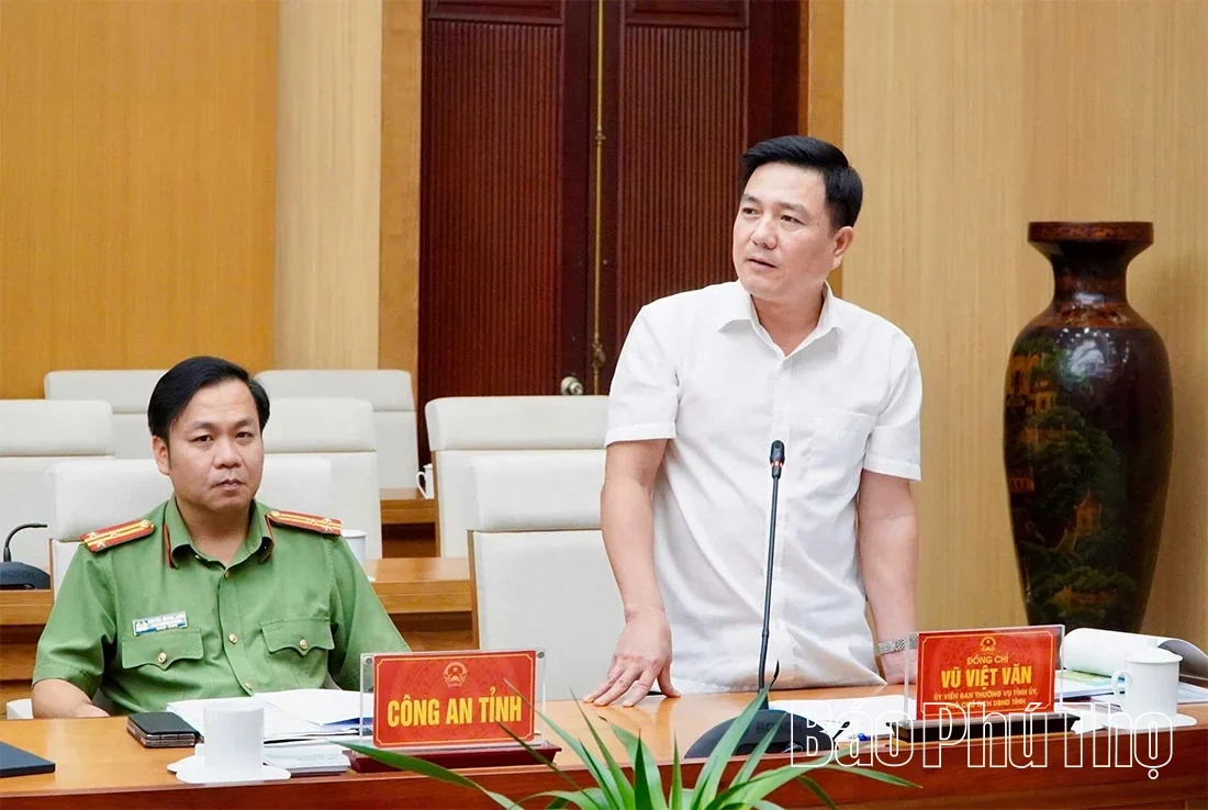 Chairman of the Phu Tho Provincial People’s Committee Tran Duy Dong Reviews Zoning Plans
