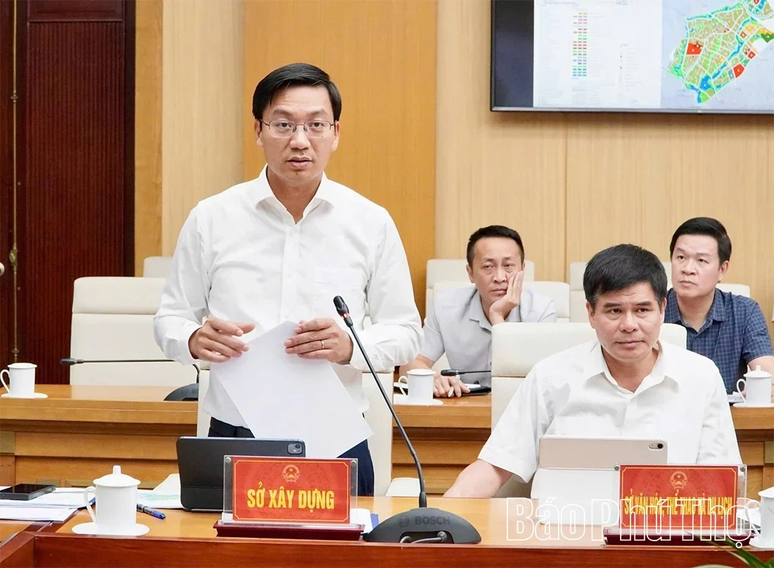 Chairman of the Phu Tho Provincial People’s Committee Tran Duy Dong Reviews Zoning Plans