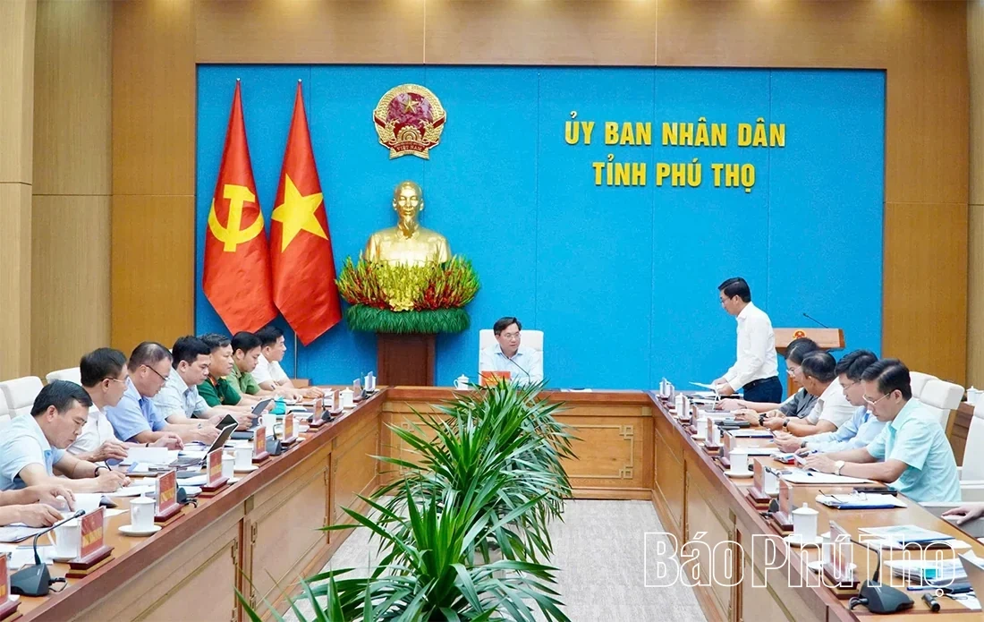 Chairman of the Phu Tho Provincial People’s Committee Tran Duy Dong Reviews Zoning Plans