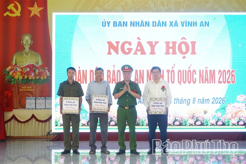 Ngày hội Toàn dân bảo vệ an ninh Tổ quốc xã Vĩnh An năm 2026