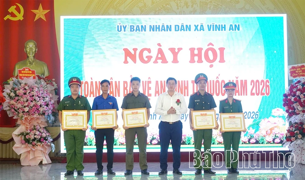 Ngày hội Toàn dân bảo vệ an ninh Tổ quốc xã Vĩnh An năm 2026
