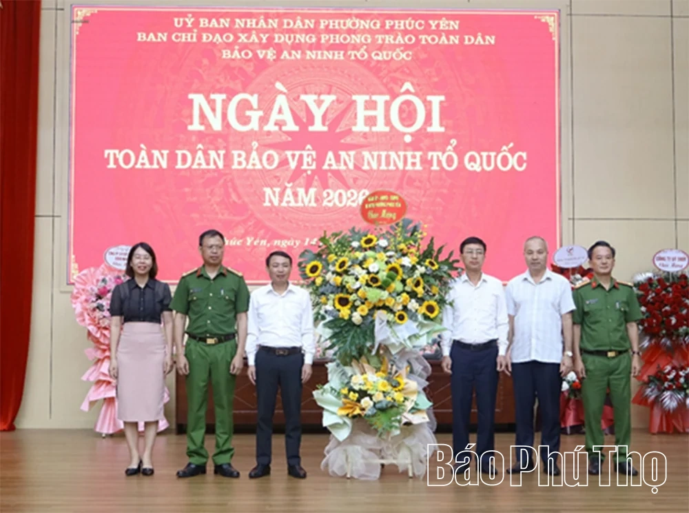 Ngày hội Toàn dân bảo vệ an ninh Tổ quốc phường Phúc Yên năm 2026
