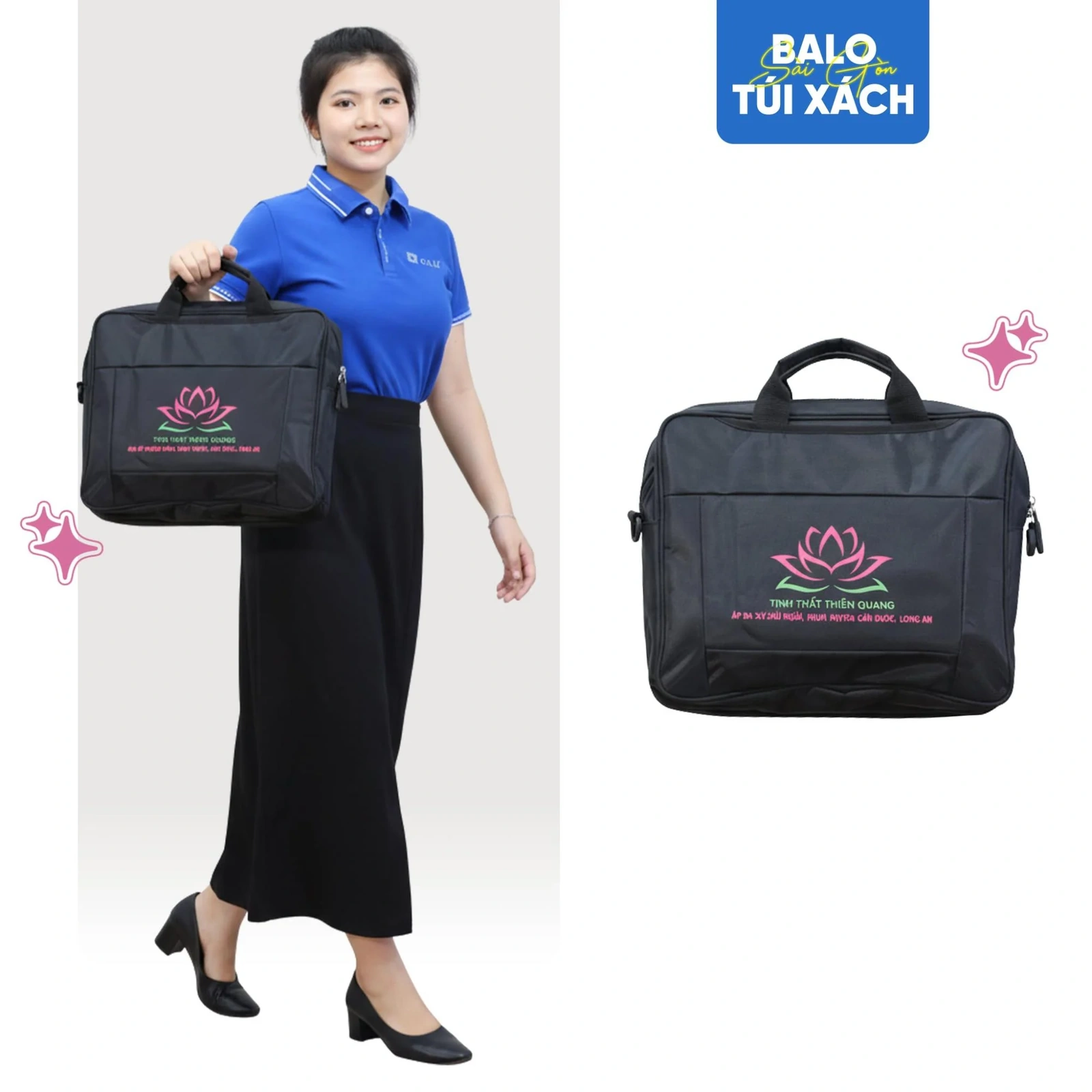 Balo Túi xách GLU - Khát vọng khẳng định vị thế trong lĩnh vực sản xuất balo, túi xách quảng cáo