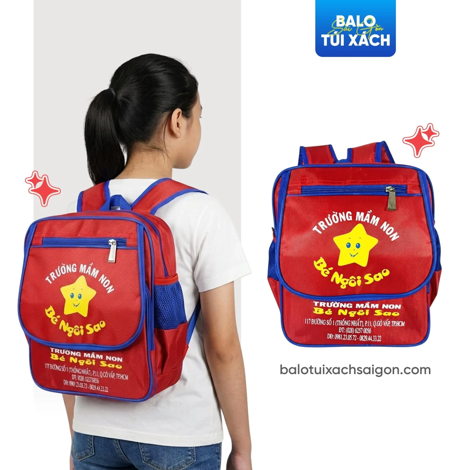 Balo Túi xách GLU - Khát vọng khẳng định vị thế trong lĩnh vực sản xuất balo, túi xách quảng cáo