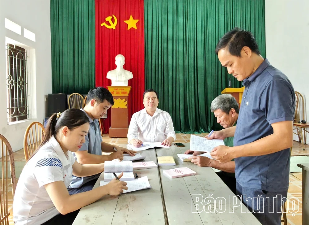 Hoàng An nâng cao chất lượng sinh hoạt chi bộ