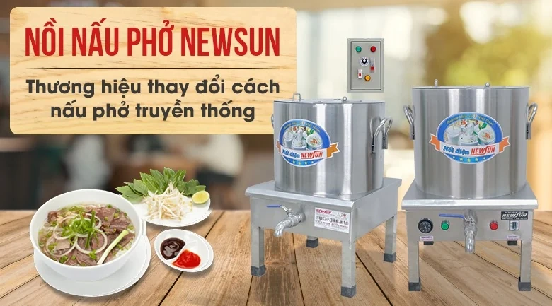Giải pháp chuẩn hóa chất lượng nước dùng cho chuỗi nhượng quyền bằng bộ nồi nấu phở thông minh