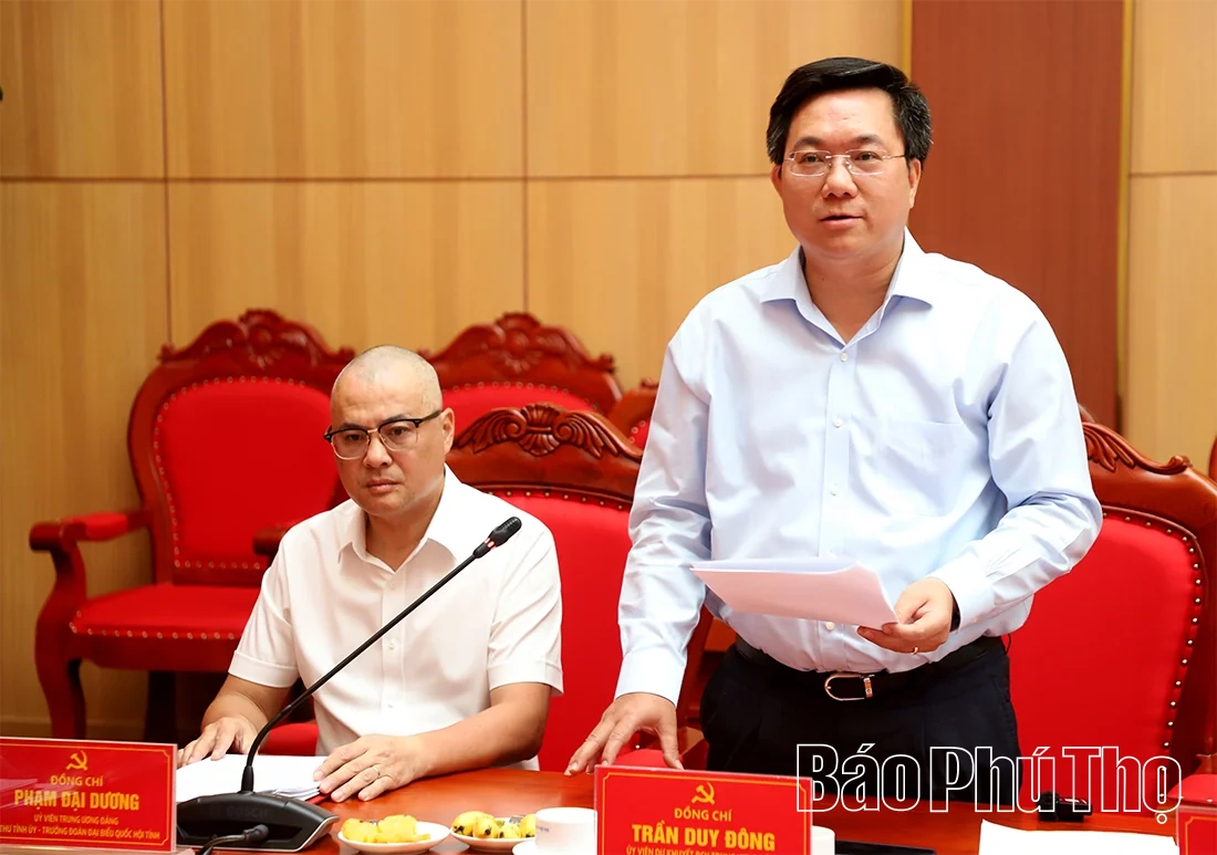 Khảo sát thực tiễn công tác lãnh đạo của Đảng đối với hoạt động giám sát của Quốc hội và HĐND