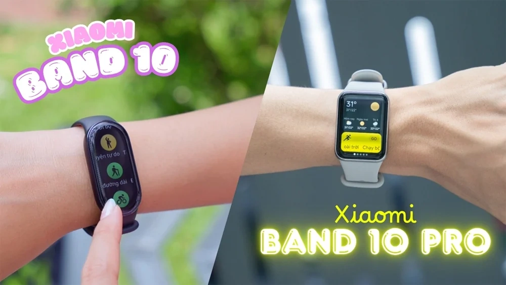 Xiaomi Band 10 và Xiaomi Band 10 Pro: Bản Pro nâng cấp gì đáng tiền?