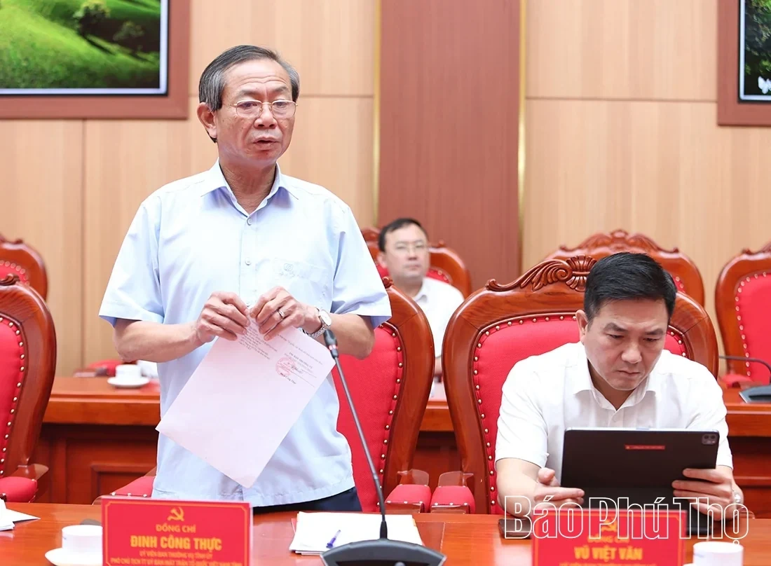 Standing Committee of the Provincial Party Committee Gives Opinions on Tasks and Solutions to Promote Socio-Economic Development