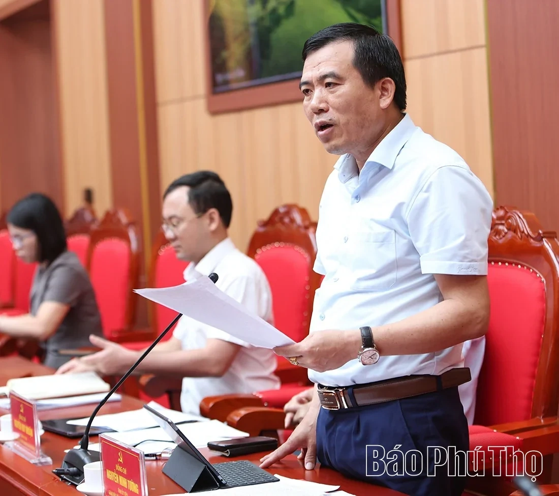 Standing Committee of the Provincial Party Committee Gives Opinions on Tasks and Solutions to Promote Socio-Economic Development