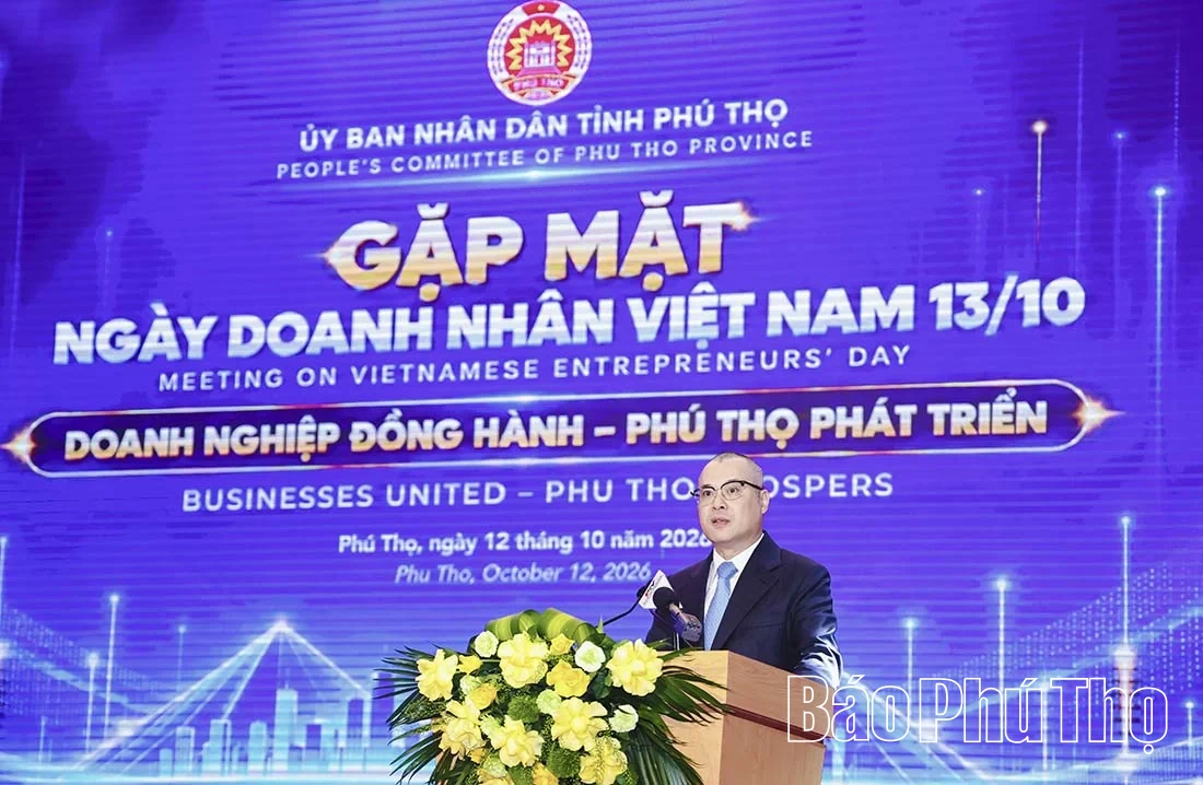 Phú Thọ đồng hành cùng doanh nghiệp, thúc đẩy tăng trưởng hai con số