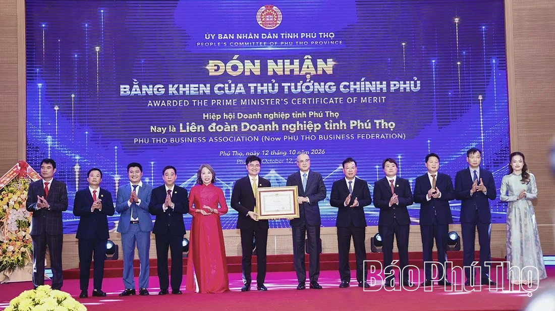 Phú Thọ đồng hành cùng doanh nghiệp, thúc đẩy tăng trưởng hai con số