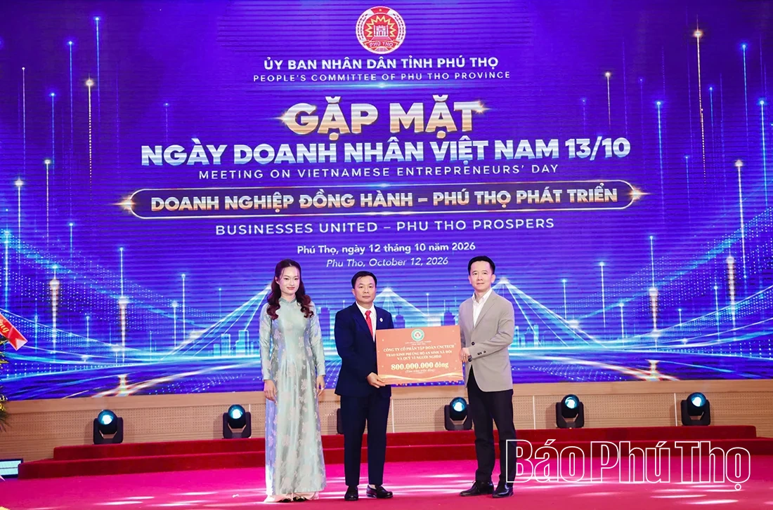 Phú Thọ đồng hành cùng doanh nghiệp, thúc đẩy tăng trưởng hai con số