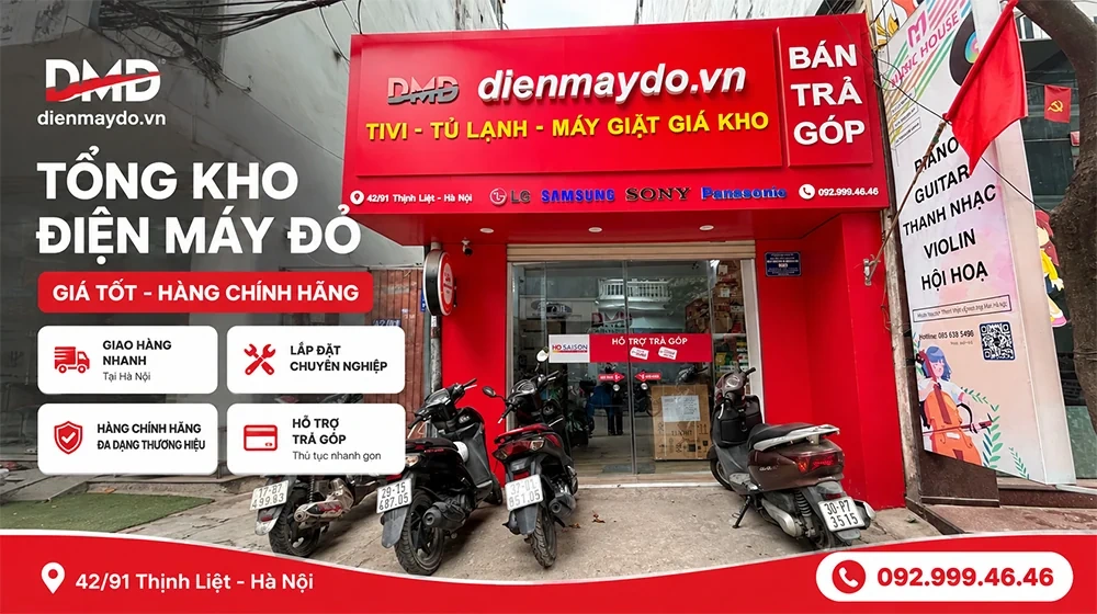 Điện Máy Đỏ kết nối thông tin sản phẩm với nhu cầu mua sắm từ xa