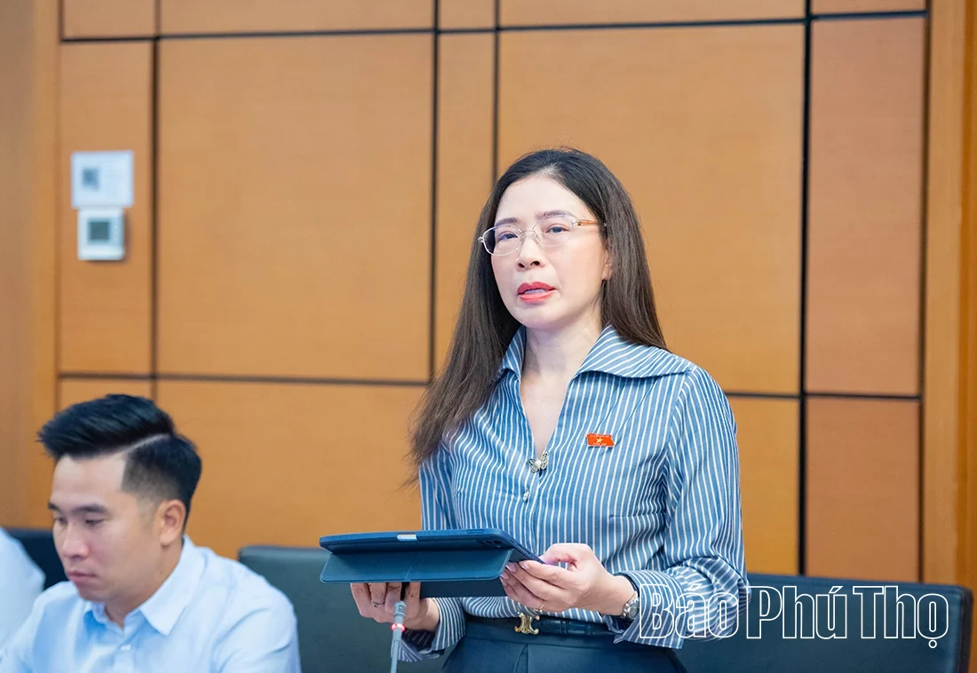 Đại biểu Quốc hội tỉnh Phú Thọ góp ý nhiều dự thảo Luật tại Kỳ họp thứ Hai, Quốc hội khóa XVI