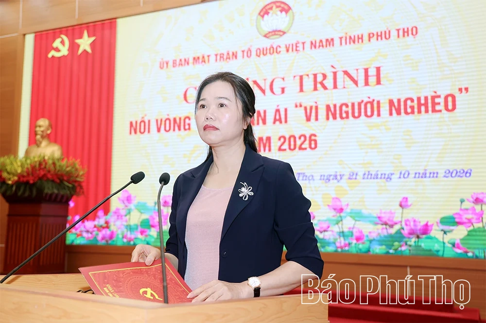 870 đơn vị, tổ chức, cá nhân đăng ký ủng hộ Quỹ “Vì người nghèo” với số tiền 38,7 tỷ đồng