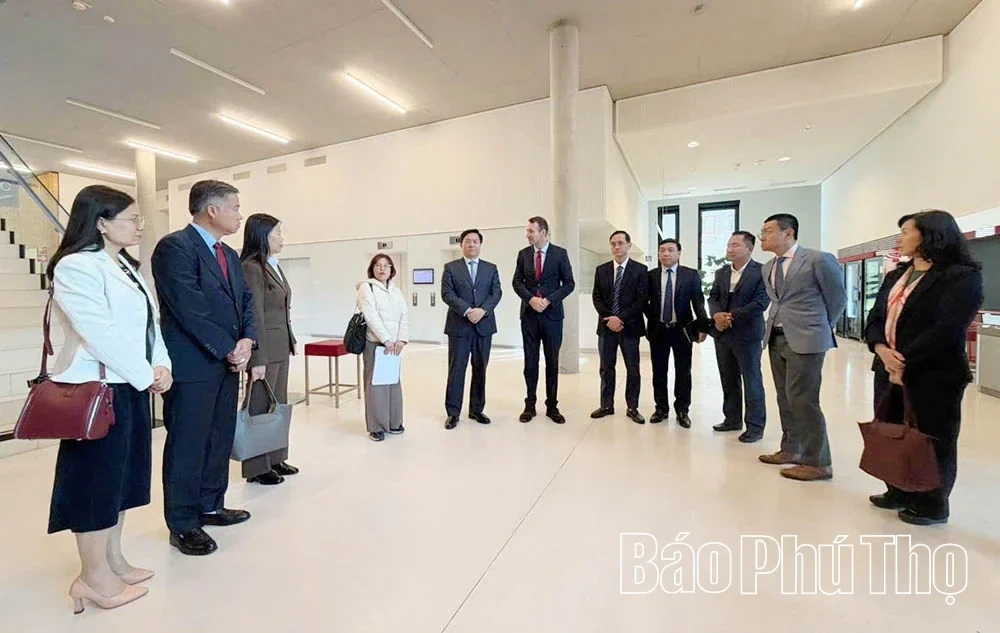 Phu Tho Province Promotes Cooperation with Austrian Partners in Training, Technology, and Investment Attraction