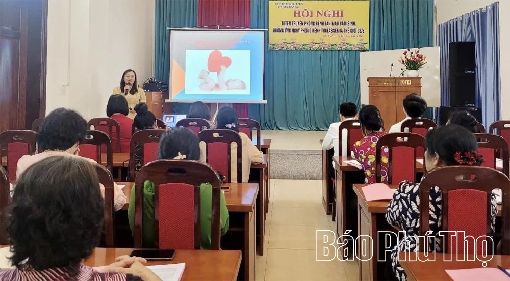 Đẩy mạnh tuyên truyền, chủ động phòng bệnh tan máu bẩm sinh