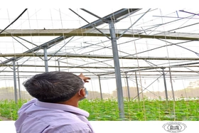 Old farmer with passion of clean agriculture