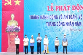 Việt Trì phát động tháng hành động về an toàn vệ sinh lao động