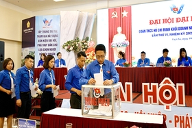 Đại hội đại biểu Đoàn TNCS Hồ Chí Minh khối Doanh nghiệp tỉnh lần thứ IV