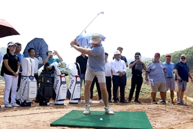 Đánh giá tiến độ triển khai dự án Sân golf Văn Lang Empire Golf Club