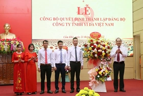 Công bố Quyết định thành lập Đảng bộ Công ty TNHH YI DA Việt Nam