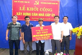 Kinh nghiệm xây dựng “căn nhà cấp ủy” ở Thanh Sơn
