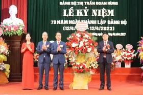 Kỷ niệm 70 năm thành lập Đảng bộ thị trấn Đoan Hùng 