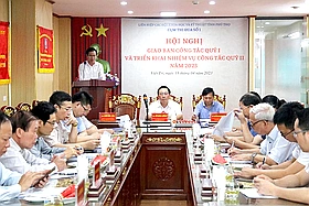 Giao ban Cụm thi đua số 1 - Liên hiệp các Hội Khoa học- Kỹ thuật tỉnh