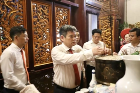 Huyện Lâm Thao dâng hương tưởng niệm các Vua Hùng