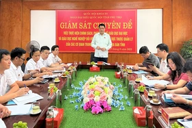 Giám sát thực hiện chính sách, pháp luật về giáo dục đại học, nghề nghiệp