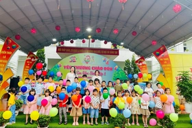 Hơn 27.000 học sinh lớp 1 toàn tỉnh tựu trường