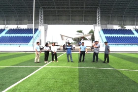 16 đội bóng tham gia Giải Bóng đá nam phong trào huyện Lâm Thao