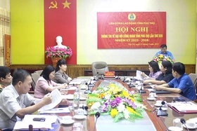 Hội nghị thông tin về Đại hội Công đoàn tỉnh