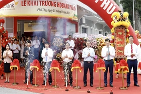 Khai trương HDBank Phú An tại thị xã Phú Thọ
