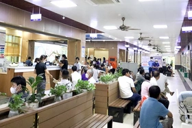 Trung tâm Y tế huyện Thanh Thủy xây dựng môi trường xanh, sạch, đẹp