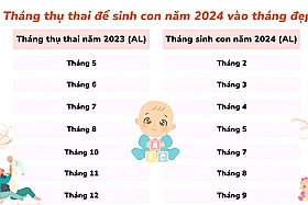 Cùng tìm hiểu năm 2024 sinh con tháng nào tốt?