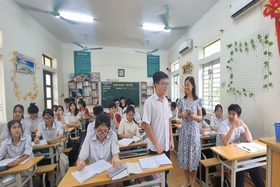 Điểm khảo sát lớp 9 trung bình đạt 5,64